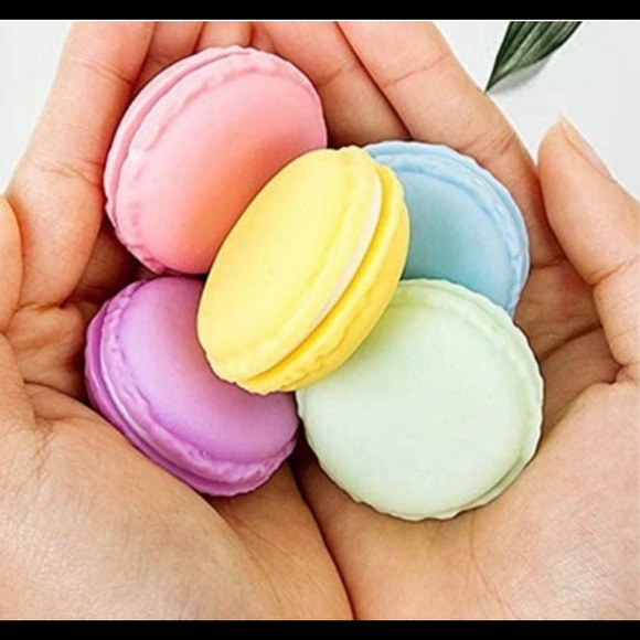 Other - NWT plastic macaron trinket box. Perfect for jewelry, party favors, meds.